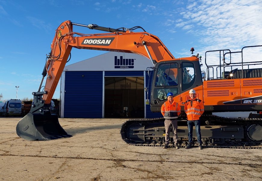 Blue Machinery (Central) Ltd Appointed New Doosan Dealer